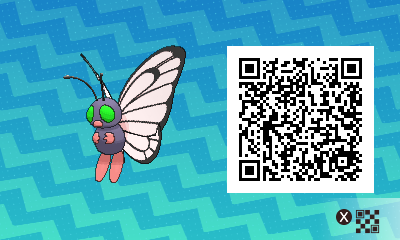 #019 - Shiny Male Butterfree